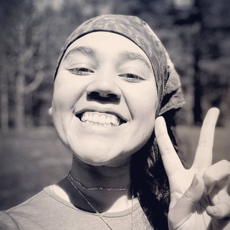 Angelita Galarza-Guzman's biological daughter Luna Guzman.